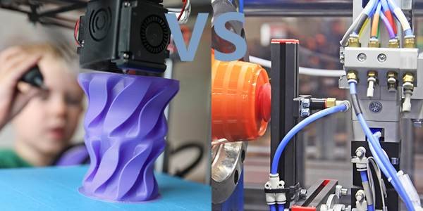 3d printing vs injection molding