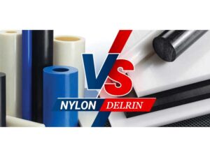 Delrin and nylon