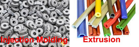 What is the Difference Between Injection Molding and Extrusion