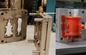 difference between cast molding and injection molding