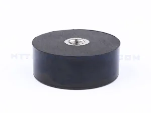 Rubber feet with screw