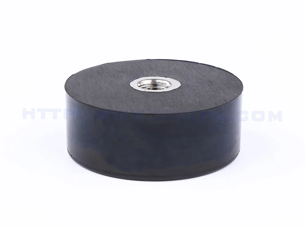Rubber feet with screw