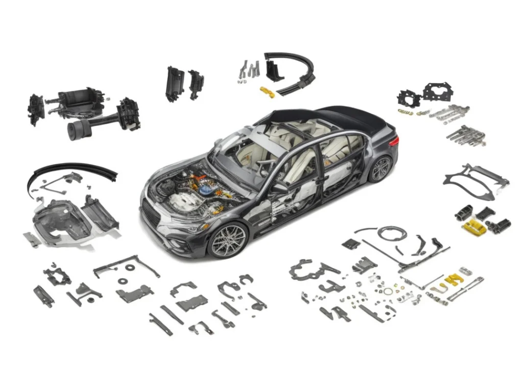 application of plastic injection molding in automotive