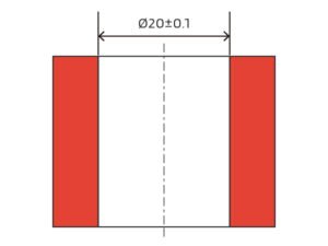 Bilateral tolerances