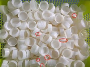 Black Spots on Plastic