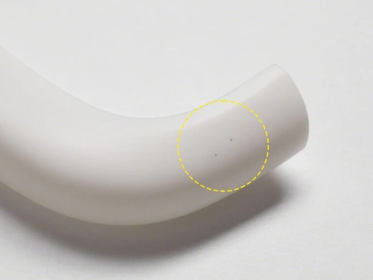 Black Spots on Plastic Defects
