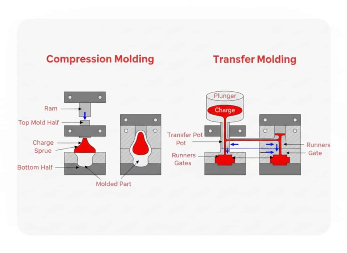 Compression Molding and transfer Molding