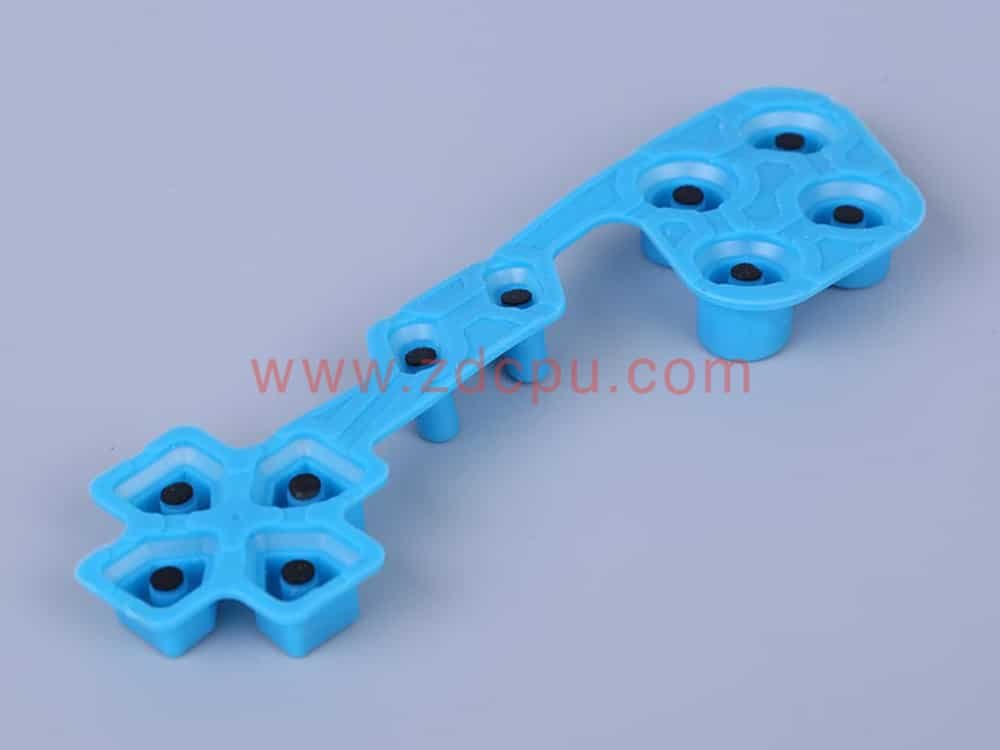 TPE rubber keypad overmold
