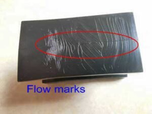 Flow Mark Injection Molding Causes and Prevent Solutions 1 flow marks
