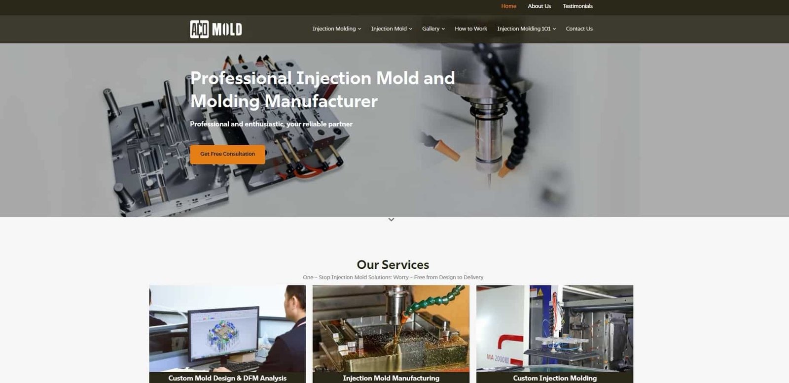 Top 10 Injection Molding Manufacturers in China 4 acdmold