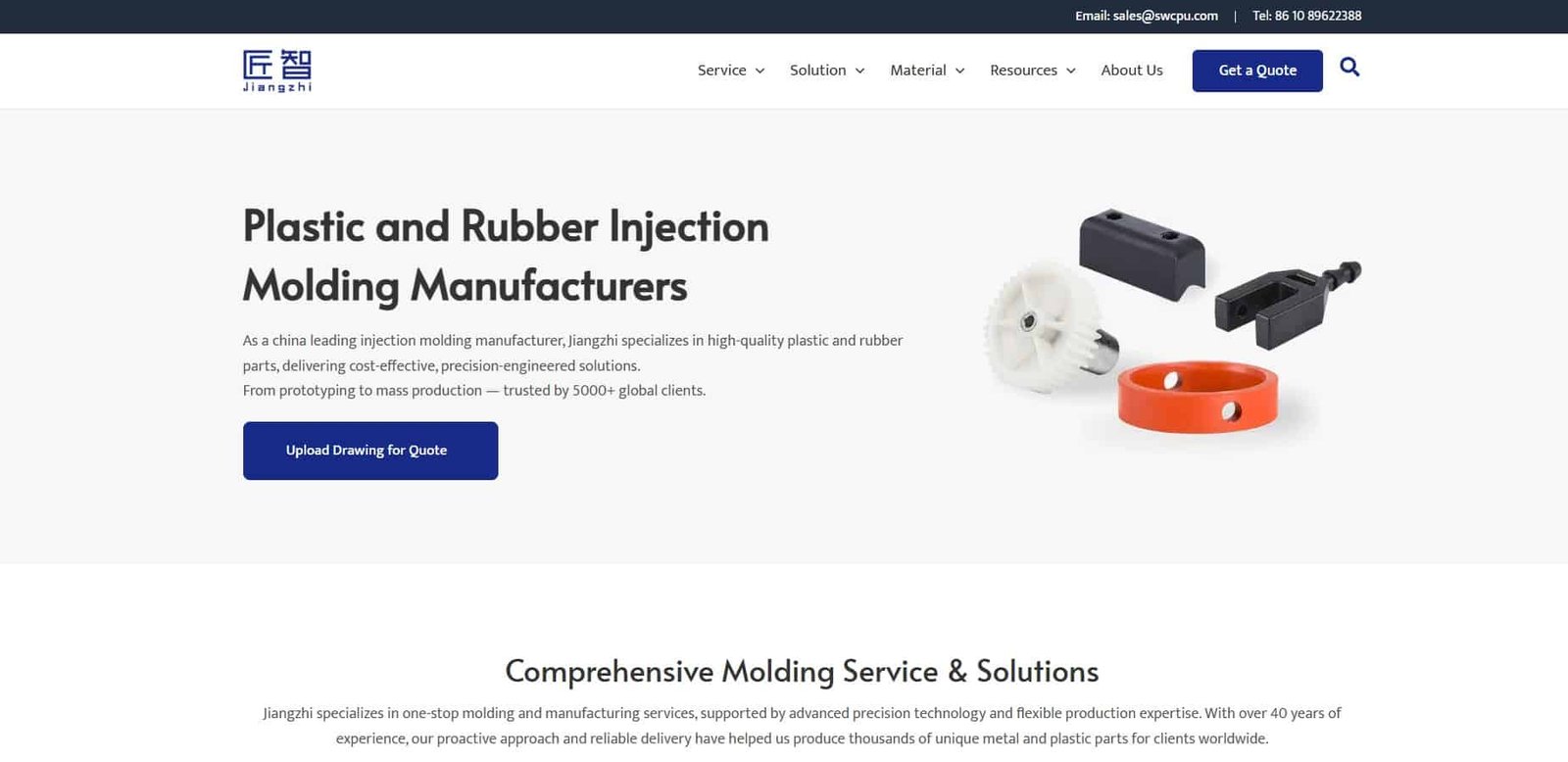 Top 10 Injection Molding Manufacturers in China 5 jiangzhi
