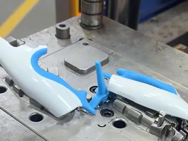 Application 35 plastic overmolding