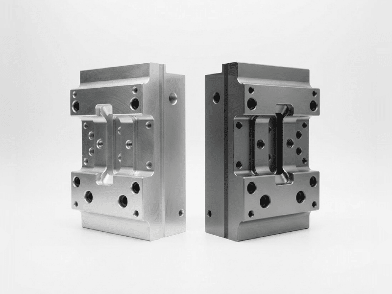 Injection Mold Tooling Materials: Types, Properties, and Selection Tips 1 Aluminum-vs-Steel-Tooling-materials