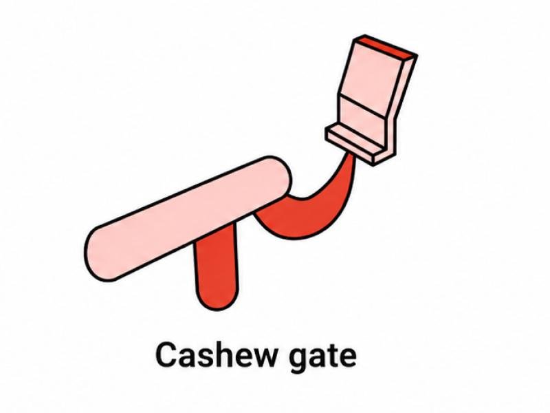 Injection Molding Gate Design: Enhancing Plastic Manufacturing 9 Cashew gate