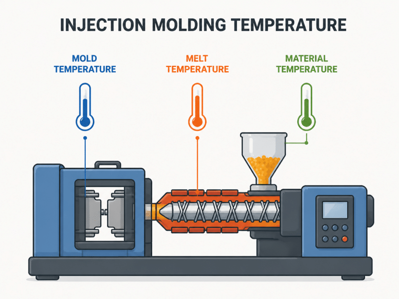 Injection Molding Temperature Guide: Prevent Defects and Ensure Precision 1 Injection Molding Temperature