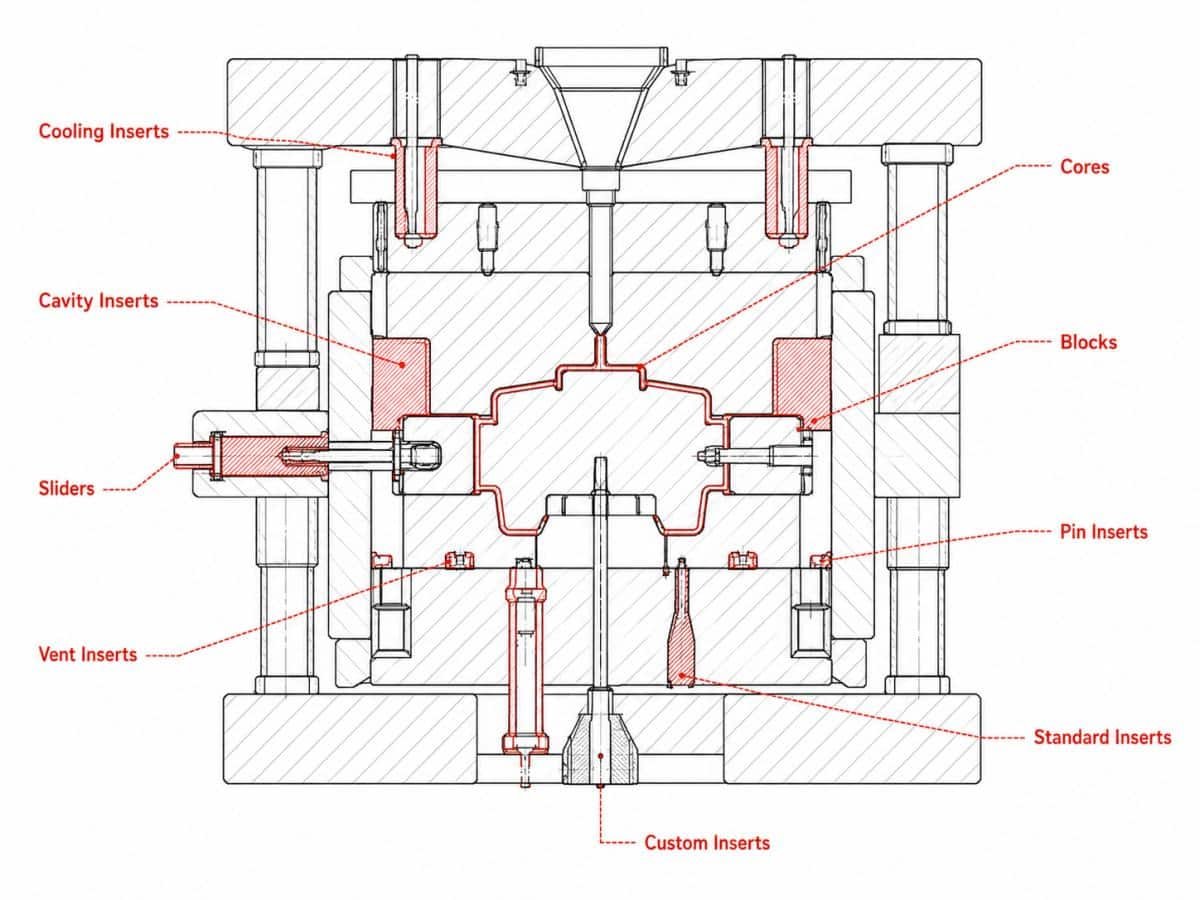 Understanding Mold Inserts in Injection Molding 1 mold insert
