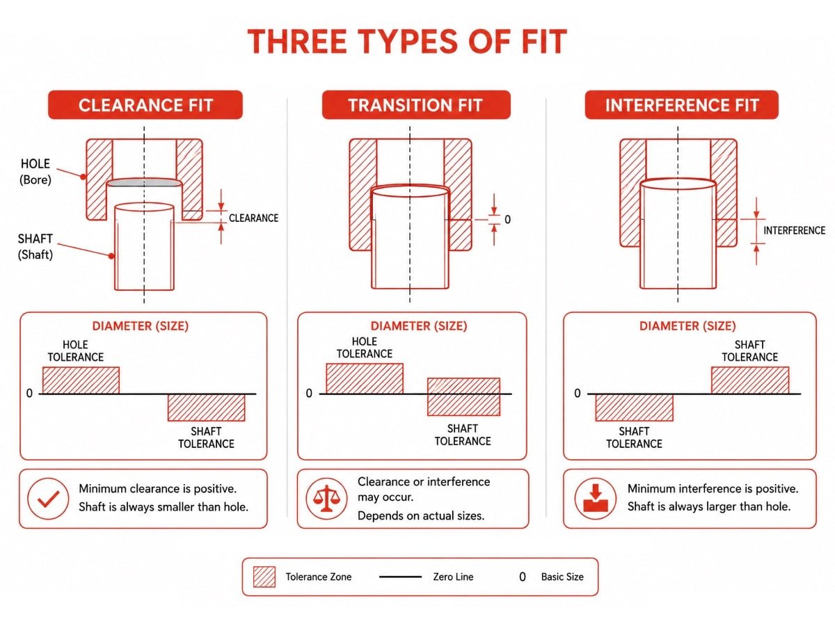 A Practical Guide to Types of Fits in Machining and Assembly 1 types of fits