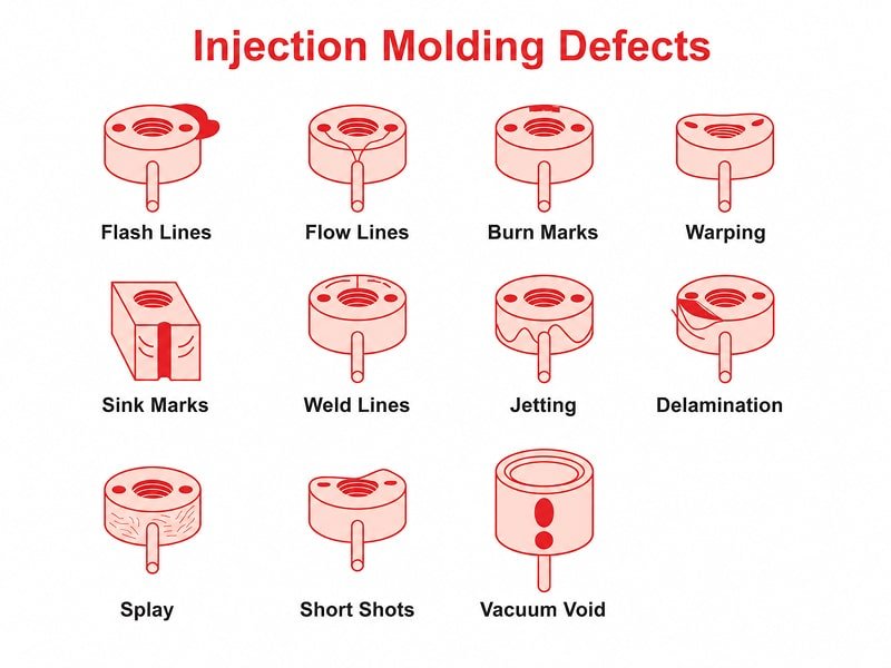 A Practical Guide to Injection Molding Design and Manufacturability 9 Injection Molding Defects