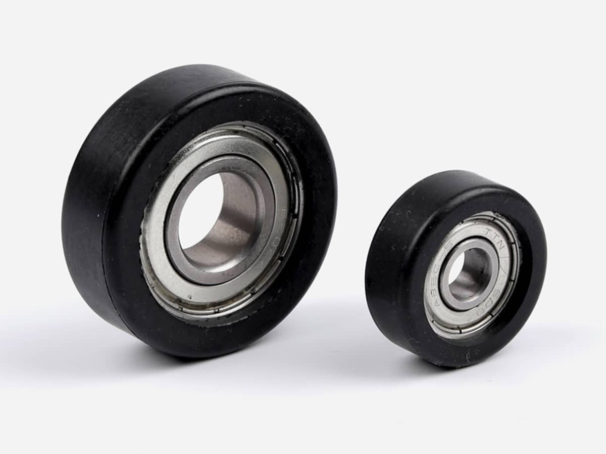 injection molded plastic pulleys
