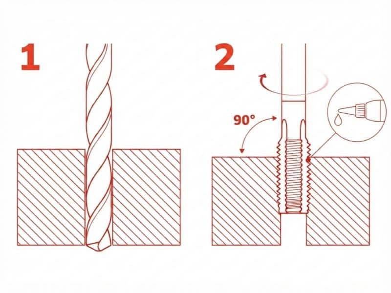 Tapped Hole vs Threaded Hole: Understanding the Difference and Relationship 3 How to Tap a Threaded Hole