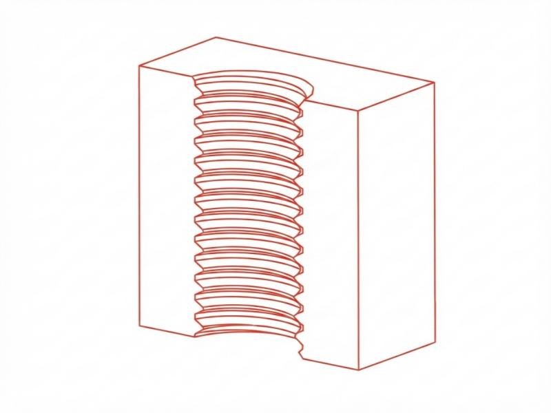 Tapped Hole vs Threaded Hole: Understanding the Difference and Relationship 1 Threaded Hole