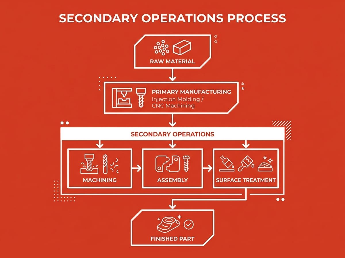 secondary operations process