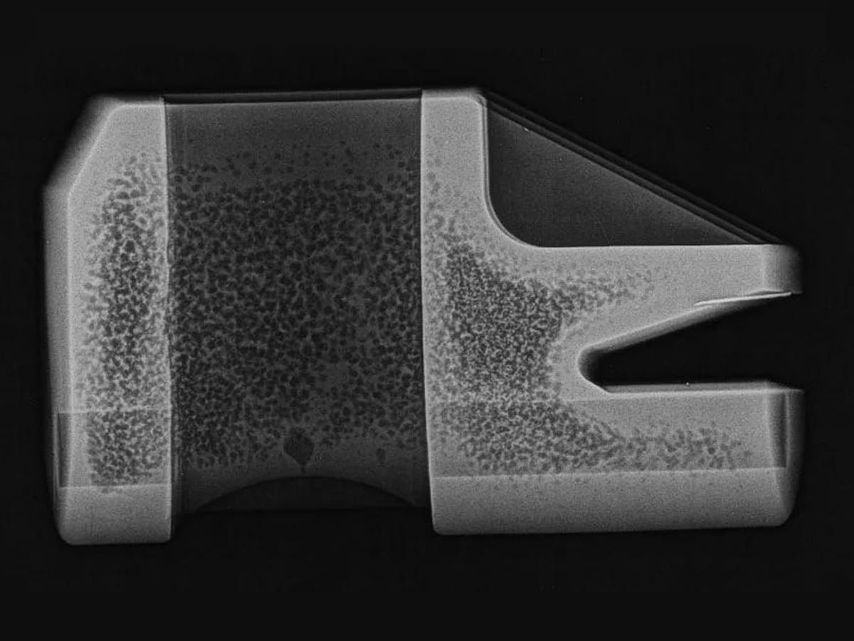 10 Plastic Injection Molding Defects: A Troubleshooting Guide 9 X-ray Image of Internal Voids