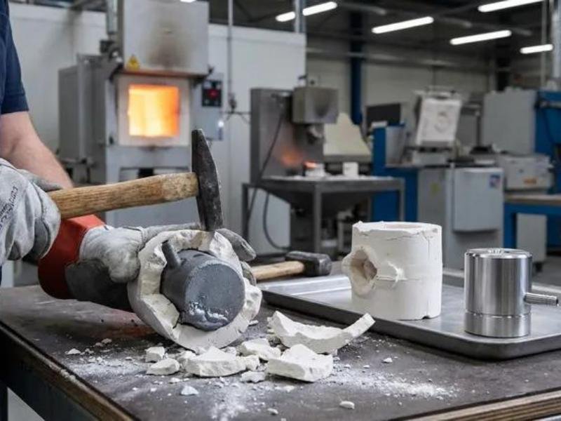 Investment Casting: How It Works and When to Use It 7 Shell Removal