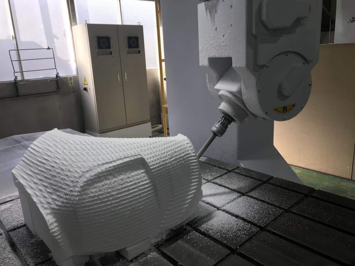 polystyrene cnc